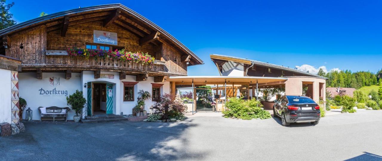 S'Hoamatl Dorfkrug Appartements Seefeld in Tirol Exterior foto